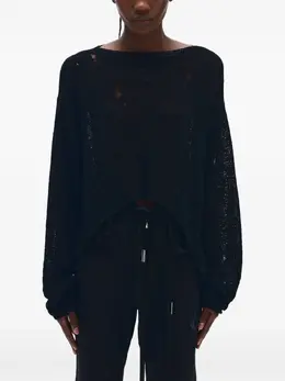 Ann Demeulemeester: Чёрный свитер 