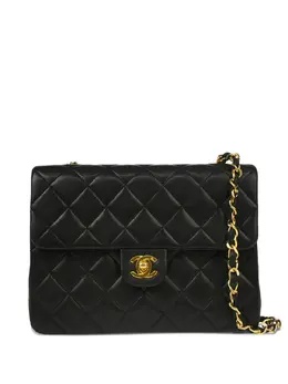 CHANEL Pre-Owned: Чёрная сумка 