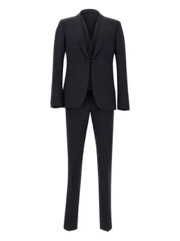 Corneliani: Чёрный костюм 