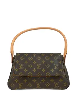 Louis Vuitton Pre-Owned: Коричневая сумка 
