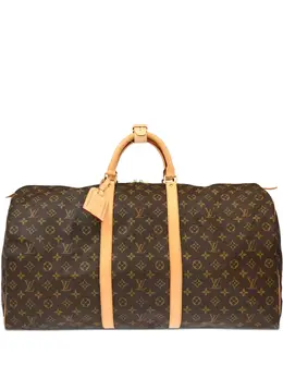 Louis Vuitton Pre-Owned: Коричневая сумка 