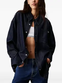 Calvin Klein: Джинсовая рубашка 