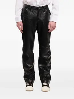 Helmut Lang: Кожаные брюки 