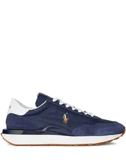 Polo Ralph Lauren: Голубые кроссовки 