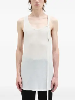Ann Demeulemeester: Белая майка 
