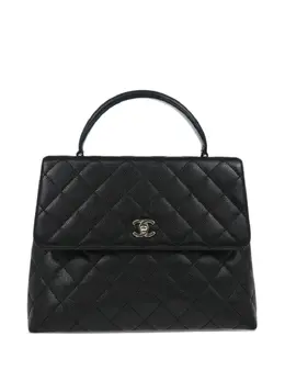 CHANEL Pre-Owned: Чёрная сумка 