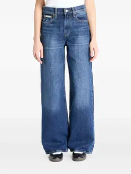 Calvin Klein Jeans: Голубые джинсы 