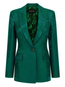 Roberto Cavalli: Жаккардовый жакет 