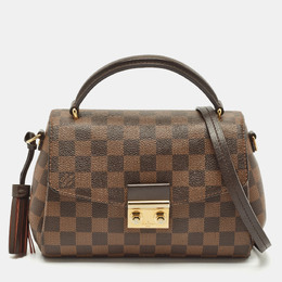 Louis Vuitton: Коричневая сумка 