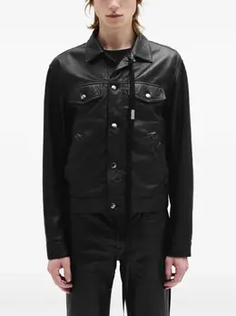 Ann Demeulemeester: Кожаная куртка 