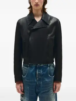 Ann Demeulemeester: Кожаная куртка 