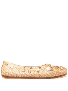 Ancient Greek Sandals: Бежевые балетки 