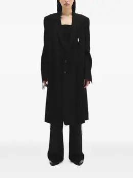 Ann Demeulemeester: Чёрное пальто 