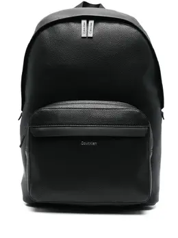 Calvin Klein: Чёрный рюкзак 