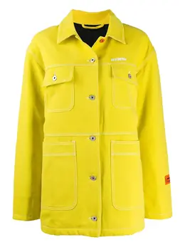Heron Preston: Жёлтая куртка 