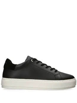 Kurt Geiger London: Чёрные кроссовки 
