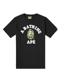 A BATHING APE®: Чёрная футболка 