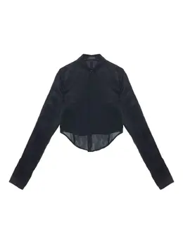 Ann Demeulemeester: Чёрная рубашка 