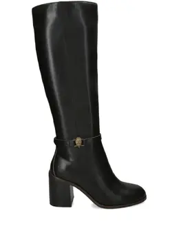 Kurt Geiger London: Чёрные ботинки 
