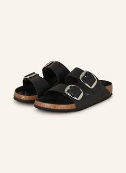 Birkenstock: Чёрные сабо 