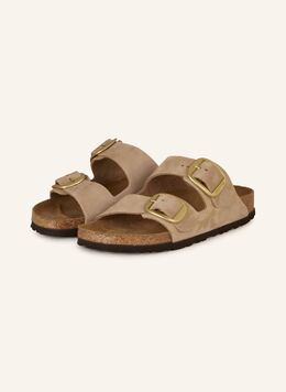 Birkenstock: Коричневые сабо 