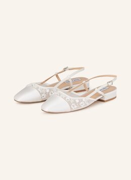 Steve Madden: Белые балетки 