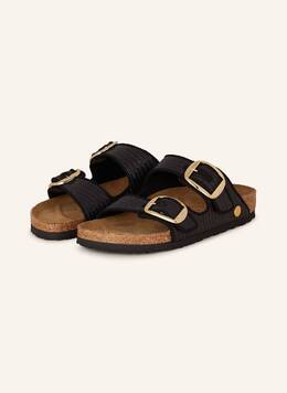 Birkenstock: Чёрные сабо 