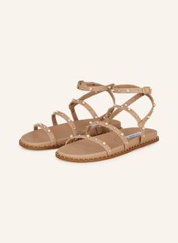 Steve Madden: Бежевые сандалии 