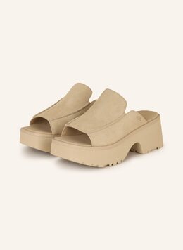UGG: Коричневые сабо 