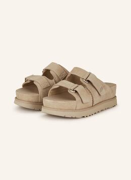 UGG: Бежевые сабо 