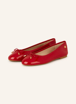 Lauren Ralph Lauren: Красные балетки 