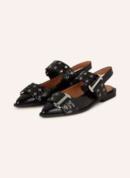 Steve Madden: Чёрные балетки 