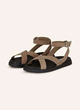 Steve Madden: Коричневые сандалии 