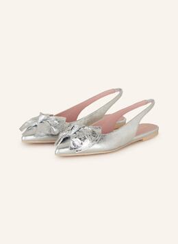 Pretty Ballerinas: Серебристые балетки 