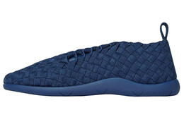 Bottega Veneta: Голубые кроссовки 