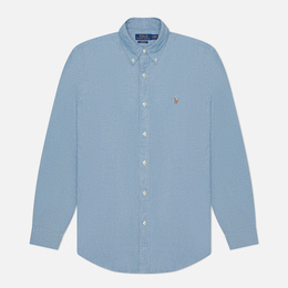 Polo Ralph Lauren: Голубая рубашка 