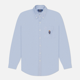 Polo Ralph Lauren: Голубая рубашка 