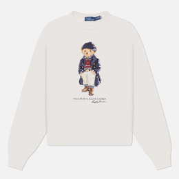 Polo Ralph Lauren: Белая толстовка 