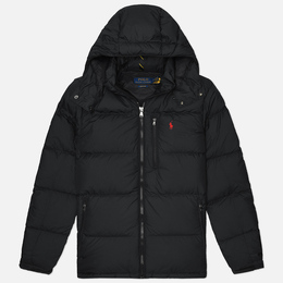 Polo Ralph Lauren: Чёрный пуховик 
