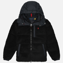 Polo Ralph Lauren: Чёрный пуховик 