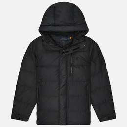 Polo Ralph Lauren: Серый пуховик 