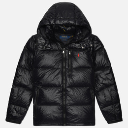 Polo Ralph Lauren: Чёрный пуховик 