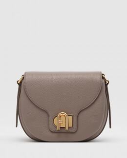 FURLA: Бежевая сумка 