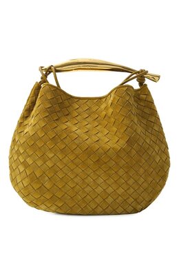 Bottega Veneta: Сумка цвета хаки 
