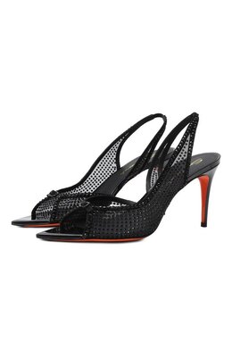 Santoni: Оранжевые босоножки 