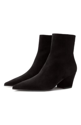 Gianvito Rossi: Чёрные ботинки 