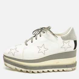 Stella McCartney: Белые кроссовки  Elyse