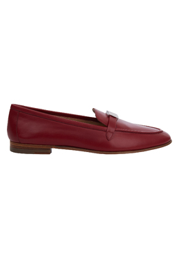 KITON: Красные лоферы 
