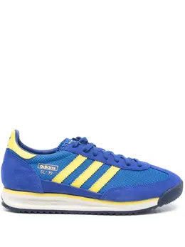 adidas: Голубые кроссовки  Originals