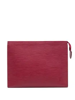 Louis Vuitton Pre-Owned: Розовый клатч 